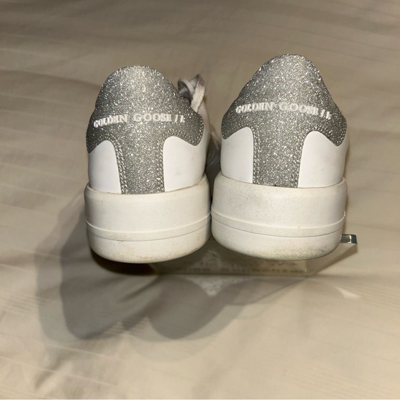 Golden Goose White Pure Star Sneakers - Picture 4 of 11